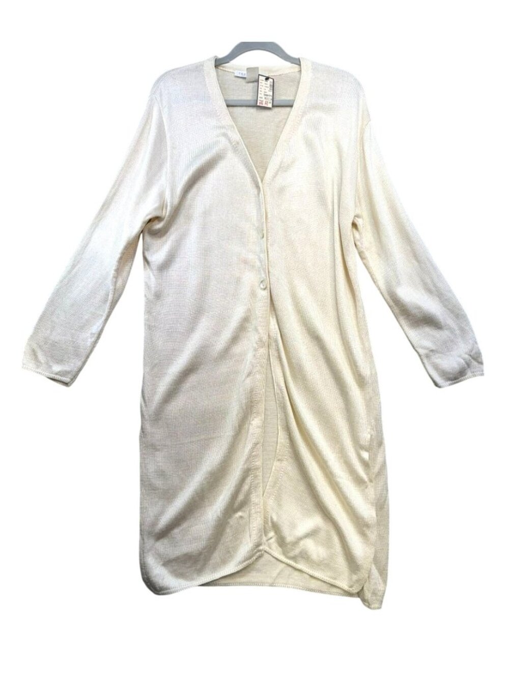 Vintage The Limited Womens Y2K Knit Cardigan Sweater Medium Cream